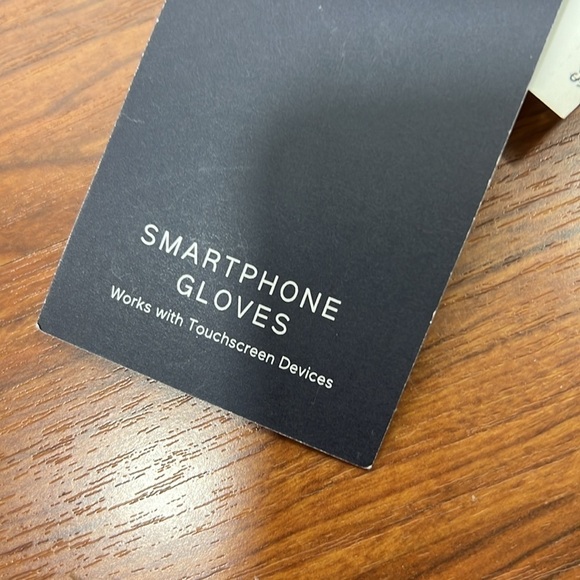 Gap Fleece Smartphone Gloves Gray NWT Sz L/XL - Picture 3 of 6